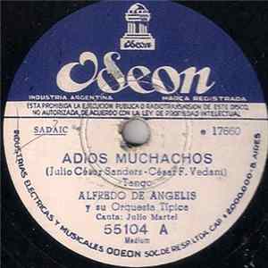 FLAC Alfredo de Angelis Y Su Orquesta Típica - Adios Muchachos