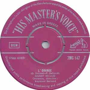 FLAC Gilbert Becaud - L'Orange