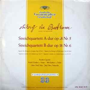 FLAC Ludwig van Beethoven – Koeckert-Quartett - Streichquartett A-dur Op. 18 Nr. 5 & B-dur Nr. 6