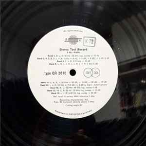 FLAC No Artist - Stereo Test Record 5 Hz - 45 kHz