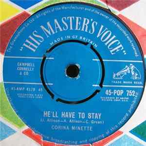 FLAC Corina Minette - He'll Have To Stay