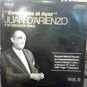 FLAC Juan D'Arienzo Y Su Orquesta Típica - Evocando El Ayer Vol. 5