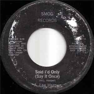FLAC Arthur Lee Harper - Said I'd Only/As The Morning