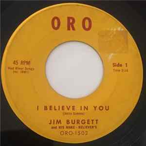 FLAC Jim Burgett - I Believe In You / Live It Up