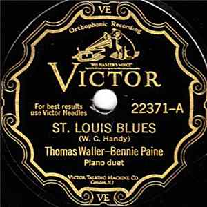 FLAC Thomas Waller - Bennie Paine - St. Louis Blues / After You've Gone