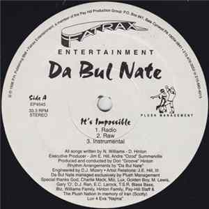 FLAC Da Bul Nate - It's Impossible