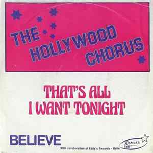 FLAC The Hollywood Chorus - That's All I Want Tonight