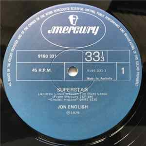 FLAC Jon English - Superstar