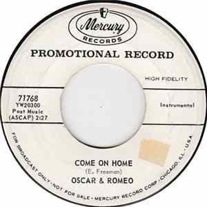 FLAC Oscar And Romeo - Come On Home / Sassy