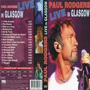 FLAC Paul Rodgers - Live In Glasgow