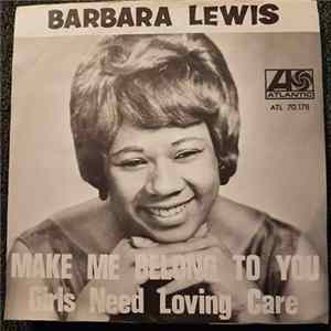 FLAC Barbara Lewis - Make Me Belong To You