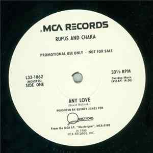 FLAC Rufus & Chaka - Any Love