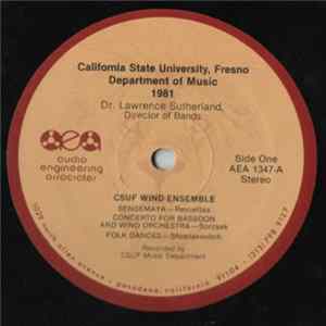FLAC CSUF Wind Ensemble / CSUF Jazz Band "A" - Untitled
