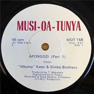 FLAC "Mkoma" Ketai And Simba Brothers - Apongozi (Part 1) / Apongozi (Part 2)
