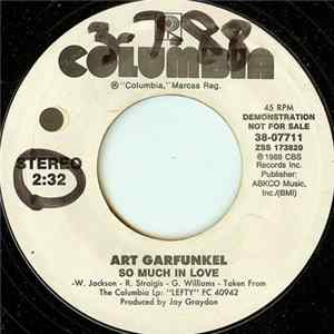 FLAC Art Garfunkel - So Much In Love