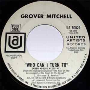 FLAC Grover Mitchell - Who Can I Turn To (When Nobody Needs Me)