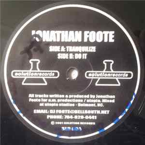 FLAC Jonathan Foote - Tranquilize