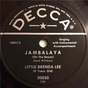 FLAC Little Brenda Lee (9 Years Old) - Jambalaya (On The Bayou) / Bigelow 6-200