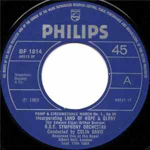 FLAC B.B.C. Symphony Orchestra Conducted By Colin Davis - Pomp And Circumstance March No. 1., Op 39