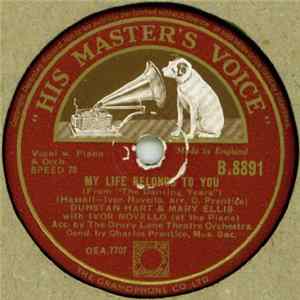 FLAC Dunstan Hart & Mary Ellis With Ivor Novello - My Life Belongs To You / My Dearest Dear