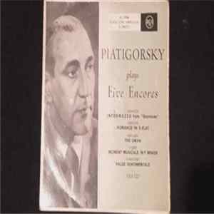 FLAC Gregor Piatigorsky - Plays Five Encores