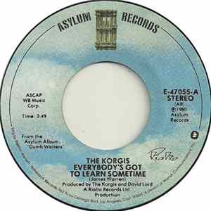 FLAC The Korgis - Everybody's Got To Learn Sometime