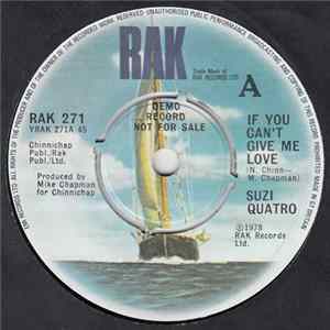 FLAC Suzi Quatro - If You Can't Give Me Love