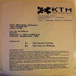 FLAC Marshall Jefferson - Animal EP