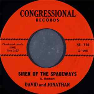FLAC David And Jonathan - Siren Of The Spaceways