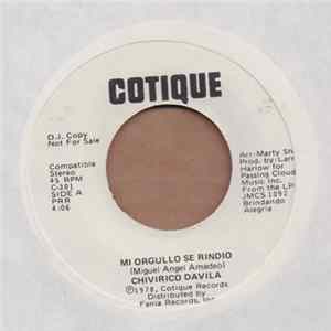 FLAC Chivirico Davila - Mi Orgullo Se Rindio / La Muralla Musical