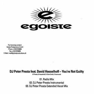 FLAC DJ Peter Presta Feat. David Hasselhoff - You're Not Guilty
