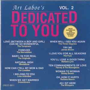 FLAC Art Laboe Presents Various - Dedicated To You Vol 2