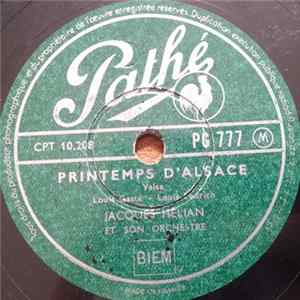 FLAC Jacques Hélian Et Son Orchestre - Printemps D'Alsace / Vaya Con Dios