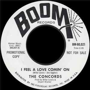 FLAC The Concords - I Feel A Love Comin' On