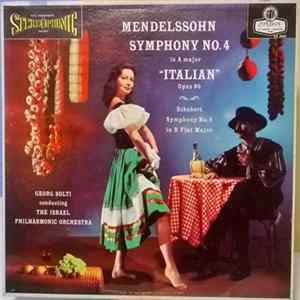 FLAC Mendelssohn, Schubert, Solti ∙ Israel Philharmonic Orchestra - Italian Symphony / Symphony No. 5