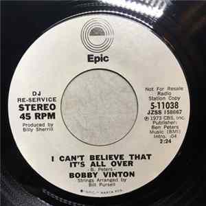 FLAC Bobby Vinton - I Can't Believe That It's All Over / Where Are The Children