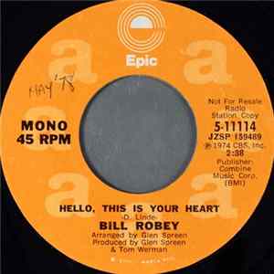 FLAC Bill Robey - Hello, This Is Your Heart