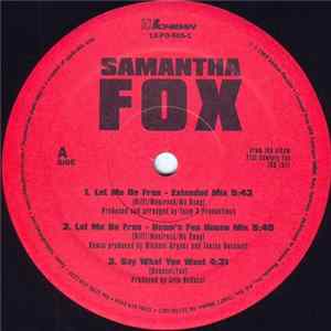 FLAC Samantha Fox - Let Me Be Free