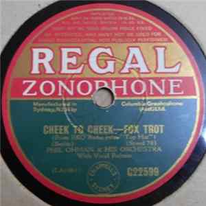 FLAC Phil Ohman & His Orchestra - Cheek To Cheek / Top Hat, White Tie And Tails