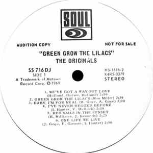 FLAC The Originals - Green Grow The Lilacs