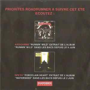 FLAC Airbourne, Opeth - Priorités Roadrunner A Suivre Cet Eté