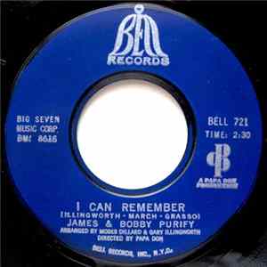 FLAC James & Bobby Purify - I Can Remember / I Was Born To Lose Out