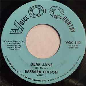 FLAC Barbara Colson - Dear Jane / Truck Stop