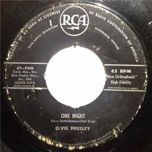 FLAC Elvis Presley - One Night / I Got Stung