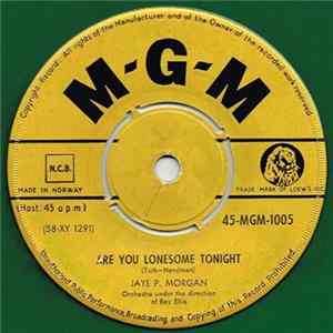 FLAC Jaye P. Morgan - Are You Lonesome Tonight / Miss You