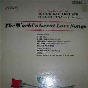 FLAC Mario del Monaco, Mantovani And His Orchestra - The World's Great Love Songs