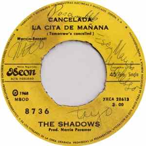 FLAC The Shadows - Cancelada La Cita De Mañana (Tomorrow's Cancelled)