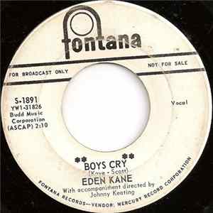 FLAC Eden Kane - Boys Cry / Don't Come Crying To Me