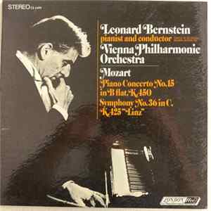 FLAC Leonard Bernstein Pianist and Conductor, Vienna Philharmonic Orchestra - Mozart - Piano Concerto No. 15 In B Flat , K. 450 / Symphony No. 36 In C, K. 425 "Linz"