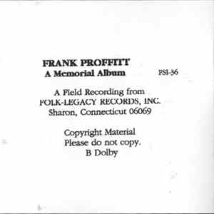 FLAC Frank Proffitt - A Memorial Album
